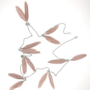 Women's Vintage Jewelry Synthetic Feather Necklace Fashion Accessories